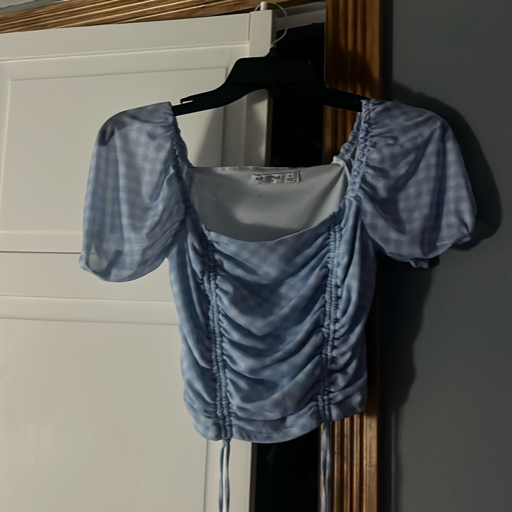 Plaid Crop Top